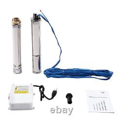 0.33HP Submersible Water Pump Deep Well Pump Stainless Steel For Farm Irrigation