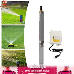 0.5HP Deep Well Pump 216ft Submersible Pump 16GPM withControl Box 110V 33ft Cable