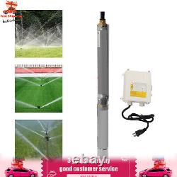 0.5HP Deep Well Pump 216ft Submersible Pump 16GPM withControl Box 110V 33ft Cable