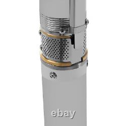 0.75HP 16GPM 295 ft Deep Well Submersible Pump Stainless Steel Water Pump