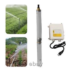 0.75HP 295Ft Deep Well Submersible Pump 16gpm Bore Hole Pump For Irrigation New