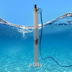 0.75HP 295Ft Deep Well Submersible Pump 16gpm Bore Hole Pump For Irrigation New