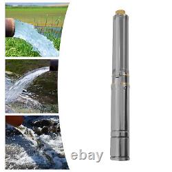 1.5 HP 3.8 Water Pump Submersible Bore Hole Deep Well Pump Farm Ranch 295ft