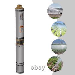 1.5 HP 3.8 Water Pump Submersible Bore Hole Deep Well Pump Farm Ranch 295ft