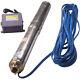 1.5hp 1.1kw Borehole Deep Well Water Submersible Pump 50hz 220-240v Long Cable