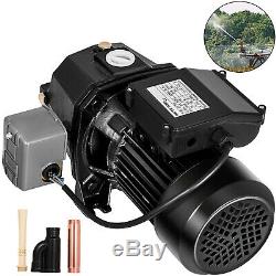 1 HP Shallow or Deep Well Jet Pump with Pressure Switch Homes Supply Water 183.7FT