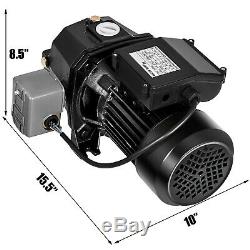 1 HP Shallow or Deep Well Jet Pump with Pressure Switch Homes Supply Water 183.7FT
