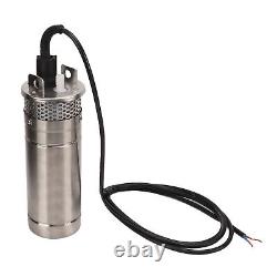 (1)Submersible Deep Well Pump Solar Powered Water Pump 1/2in 120W High