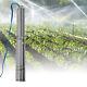 1100w 3.8 Stainless Steel Deep Well Pump Submersible Water Pump For Garden Pond