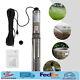 110v Submersible Deep Well Water Pump Stainless Steel 110v 0.5hp 157ft 16gpm