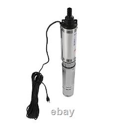 110v Submersible Deep Well Water Pump Stainless Steel Submersible Well Pump