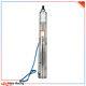 115v 30gpm Deep Well Submersible Pump Stainless Steel Water Pump 1hp 196.8ft