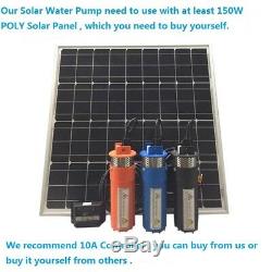 12V 24V DC Deep Well Water Pump Solar/Battery Power For Irrigation Ranch Farm