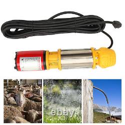 12V 250W Solar Deep Well Pump 8m Lift 5m³/h DC Water Pump With 3 Joints Part CX4