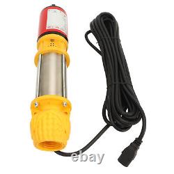12V 250W Solar Deep Well Pump 8m Lift 5m³/h DC Water Pump With 3 Joints Part FEI
