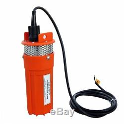 12V Solar Deep Well Water Pump Submersible for Livestock Watering Cabin
