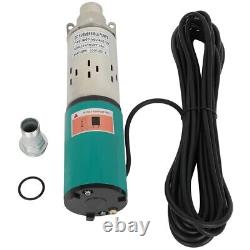 12v Solar Submersible Water Pump Stainless Steel Deep Well Green Max Head 40m