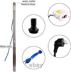 2.5,65mmTube, SS Deep Well Pump 1HP 220V/60Hz Deep Well Submersible Pump 269ft