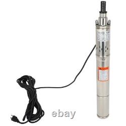 2.5m³/h 750w 1 1HP Screw Pump Submersible Water Deep Well Pump Free Shipping