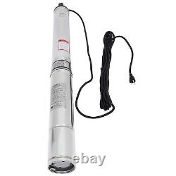 220V 2HP 440FT 42GPM Submersible Water Pump Deep Well Pump 1 Year Warranty