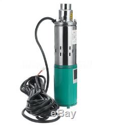 220W DC 12V 30M Lift Deep Well Pump Submersible Water Pump For Solar System Farm