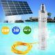 24v 120m 3m³/h Steel Submersible Deep Well Solar Water Pump