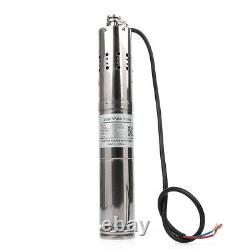 24V/36V DC 2m³/H 60m Solar Powered Water Pump Submersible Deep Well Brushless