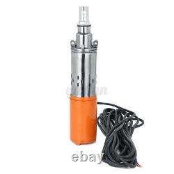 260W DC 24V 50M Max Lift Deep Well Pump 1.2M³/H Flow Submersible Water Pump Kit