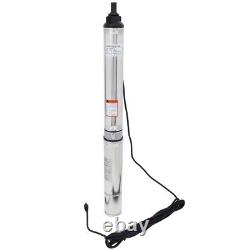 2HP 440FT Submersible Well Pump 42GPM 220V Deep Stainless Steel Water Pump