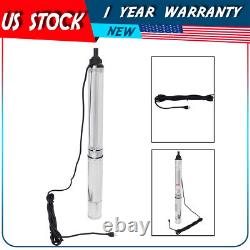 2HP Submersible Deep Well Pump 440FT 42GPM Water Pump 220V 1500W 2850RPM