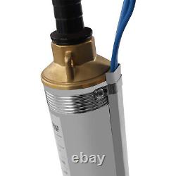 3 1Hp New Screw Pump Submersible Water Deep Well Pump Stainless Steel 110V/60Hz