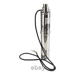 3 48V 750W Deep Well Solar Submersible Bore Hole Water Pump Head 140M #4
