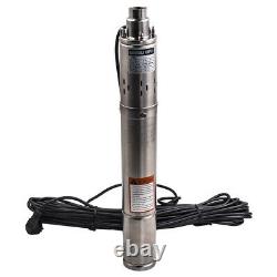3 550W 2100 L/h Deep Well Submersible Bore Water Pump Max. Head 70m Electric