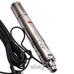3 550W 2100 L/h Deep Well Submersible Bore Water Pump Max. Head 70m Electric
