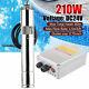 3'' Dc 24v Solar Bore Deep Well Water Pump Submersible Pump With Mppt Controller