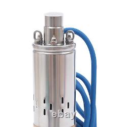 3'' DC 36V 400W Solar Submersible Water Pump, Deep Well Pump with MPPT Controller