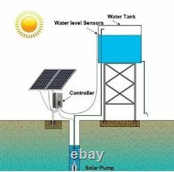 3 MPPT Controller Screw Solar Water Pump Deep Well Submersible Bore Hole Pump