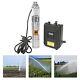 3 Solar Pump Submersible Pump Bore Deep Well Water Pump & Mppt Controller Dc24v