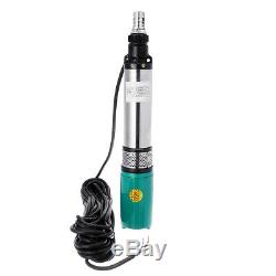 320W DC 24V 5m³/h 60m Solar Water Pump Submersible Bore Hole Deep Well Pump