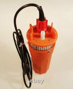 360LPH 70M Lift Small Submersible Power Solar Water Pump Outdoor Deep Well 12V