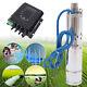 36v 3 Solar Deep Water Well Pump S/steel Submersible Screw Controller Kits Farm