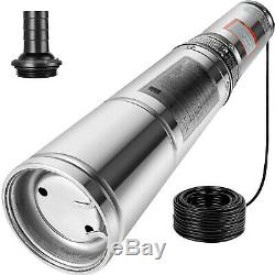 370W 110V Stainless Steel Water Pump Submersible Bore Hole Deep Well