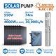 4 Ac/dc Deep Bore Well Solar Water Pump 4kw 5.5hp Submersible 3-phase 380v 30m3