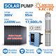 4 Ac/dc Solar Powered Bore Well Water Pump 3hp Submersible Hybrid Deep 110/220v