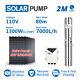 4 Solar Water Pump S/s Impeller 260feet 31gpm Submersible Dc Deep Bore Well