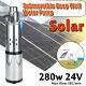 40m 250w 24v 3m³/h Stainless Steel Solar Submersible Water Deep Well Pump