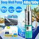 48v/60v 380w Lift Max 55m 1.2m³/h Deep Well Submersible Water Pump Powered Pump