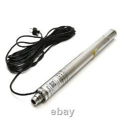 50MM Submersible Bore 0.5 HP Water Farm Garden Deep Well Pump180ft 8GPM 220V
