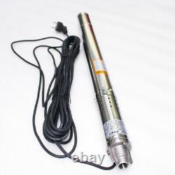 50mm Diameter Submersible Well Pump Submersible Deep Well Pump 1000L/h 2 Inch