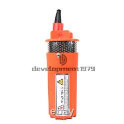70M Lift Small Submersible Power Solar Water Pump Outdoor Deep Well 12V 360LPH